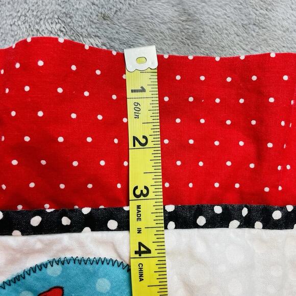 Dr Seuss Cat in the Hat Wall Hanging Nursery Playroom Rod Pocket 30"x49" Large - Picture 7 of 9